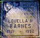  Louella N <I>Darting</I> Barnes