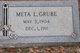  Minette Louise “M. G., Meta” Grube