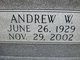 Andrew Washington “Buddy” Shelton Photo