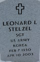 Leonard Leo Stelzel