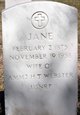  Jane Webster