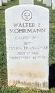  Walter Ferdinand Mohrmann