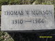  Thomas W Munson