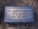 Rev John Wesley Gilliam