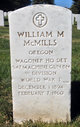  William M McMills