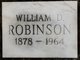  William D Robinson