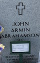  John Armin Abrahamson