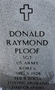  Donald Raymond Ploof