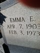  Emma E. <I>Huffman</I> Reeves