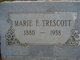  Marie Minnie <I>Franke</I> Trescott