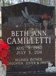  Beth Ann <I>Young</I> Camilletti