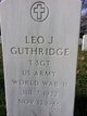  Leo Joseph Guthridge