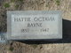  Hattie Octavia <I>Marshall</I> Bayne