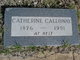 Catherine “Kate” Melbourn Calloway Photo