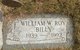  William W. “Billy” Roy