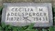  Cecilia Mary “Seeley” <I>Hickey</I> Adelsperger