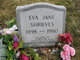  Eva Jane <I>Burrows</I> Shrieves
