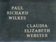  Claudia Elizabeth <I>Webster</I> Wilkes