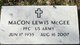  Macon Lewis McGee