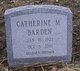  Catherine M Barden