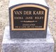  Emma Jane <I>Riley</I> Van der Karr