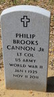 LTC Philip Brooks Cannon Jr. Photo