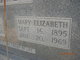  Mary Elizabeth <I>Dawes</I> Abney