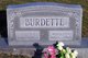  Clara Bell <I>Garrett</I> Burdette