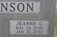  Jeanne C Johnson