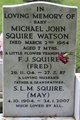  Michael John Squire Watson