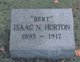  Isaac Newton “Bert” Horton
