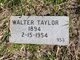  Walter Taylor