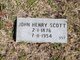 John Henry Scott