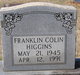 Franklin Colin Higgins Photo