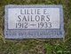  Lillie E. Sailors