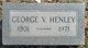  George Vest Henley
