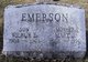  Mary J <I>Wilcox</I> Emerson