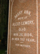  Mary Ann <I>Carpenter</I> Lemery