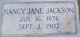  Nancy Jane <I>Moody</I> Jackson