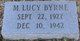  Mary Lucy Byrne