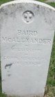  James Baird McAlexander