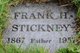  Frank H Stickney
