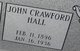  John Crawford Hall