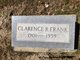  Clarence R Frank