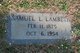  Samuel Lee “Sam” Lambeth