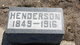  Henderson B Jones
