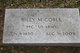  Billy Marshall Coble
