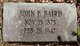  John F Baird