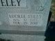  Lillian Lucille <I>Stiles</I> Whiteley