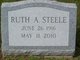  Ruth Agnes <I>Hughes</I> Steele